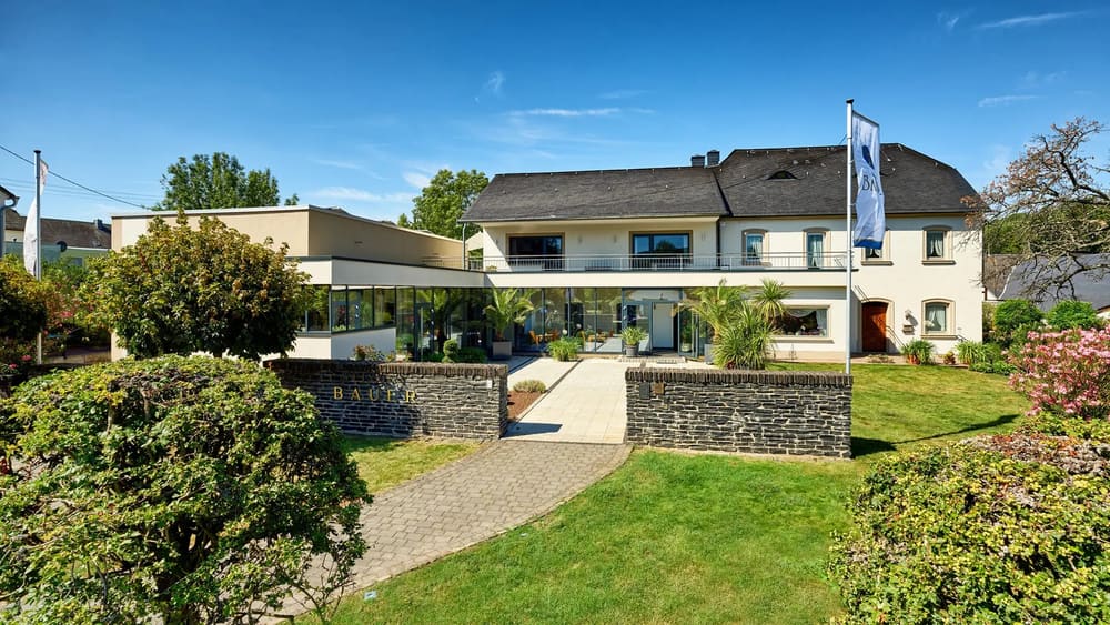 Vinoteket til Weingut Bauer i Mülheim. Foto: Weingut Bauer.