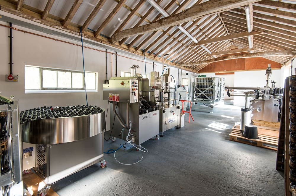 Vineriet på Mountfield. Foto: Mountfield Winery.